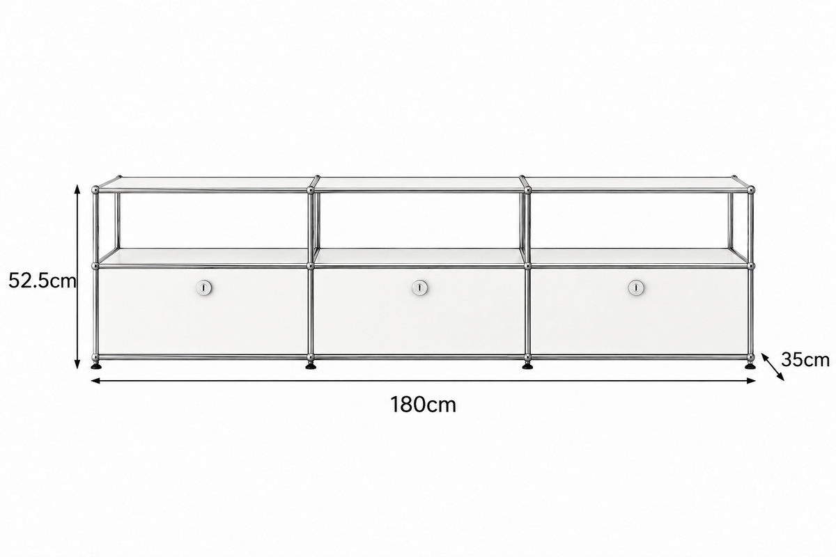 USM TV Cabinet – Timeless Design Meets Smart Storage