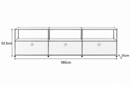 USM TV Cabinet – Timeless Design Meets Smart Storage