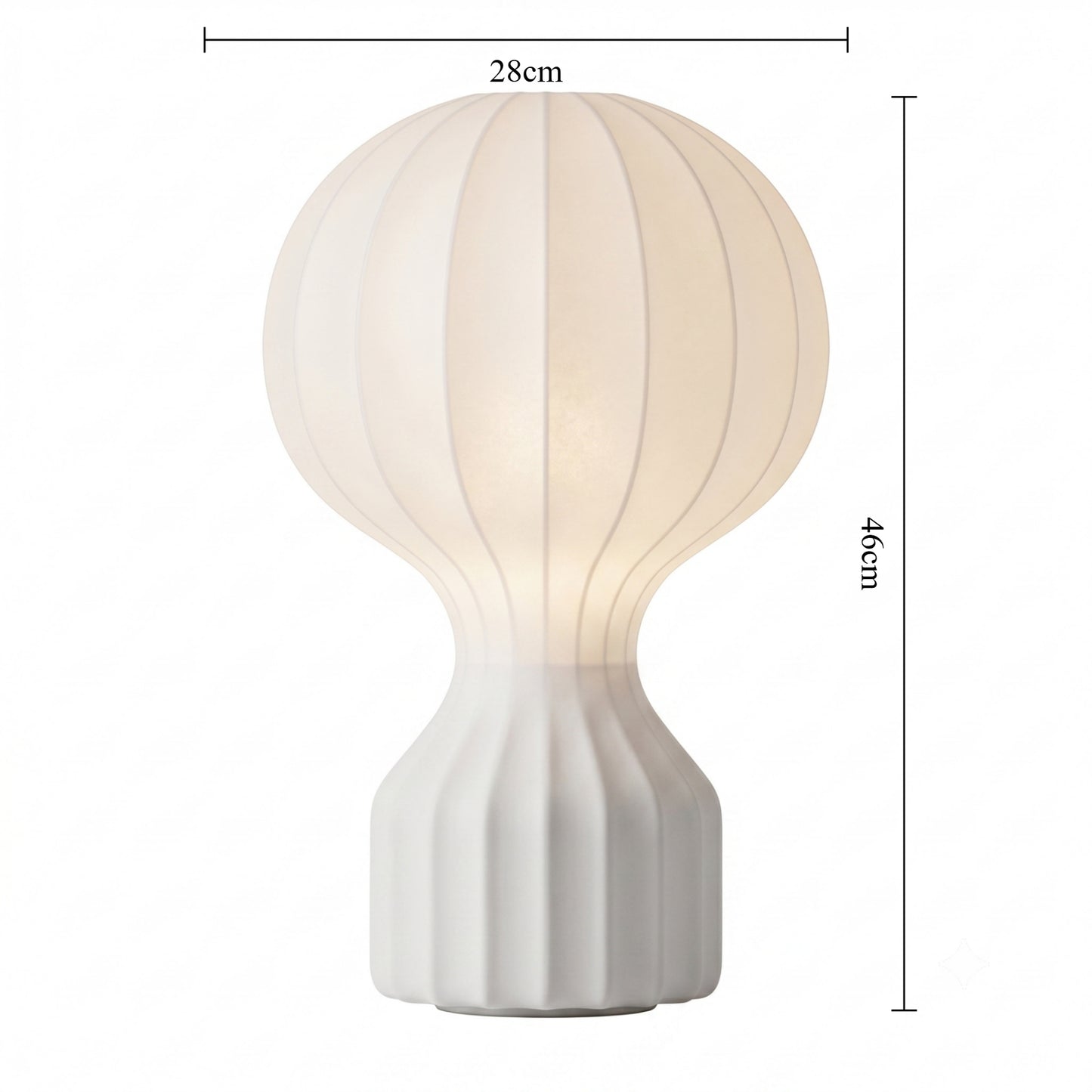Nordic Wabi-Sabi Ambient Table Lamp Collection