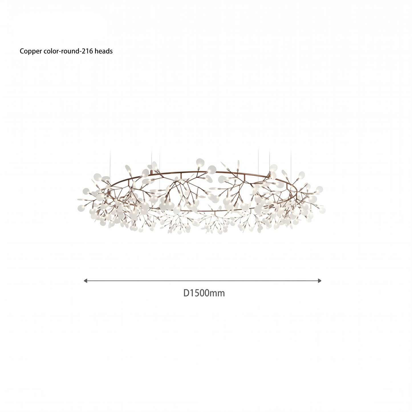Nordic Firefly Pendant Light – Romantic, Warm, and Minimalist