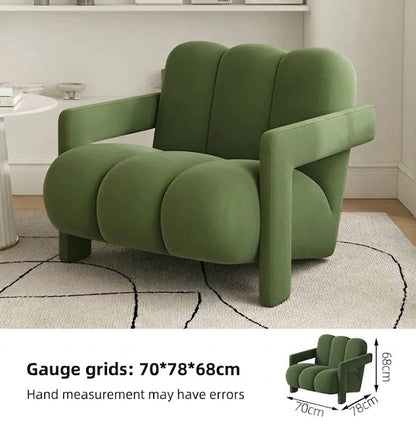 Designer Plush Velvet Accent Chair -Indulge in Modern Comfort