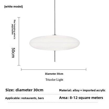 Bauhaus Elegance – Mid-Century Inspired Pendant Light