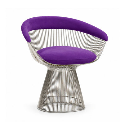 Warren Platner Wire Frame Armchair – Mid-Century Modern Elegance