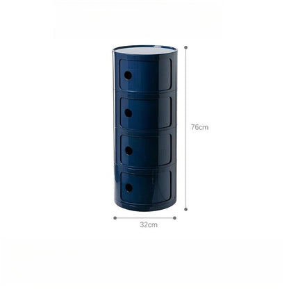 Componibili Round Cabinet Replica – Nordic Modular Storage for Modern Spaces