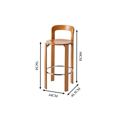 Rey Bar Stool Replica – Minimalist Nordic Design & Mid-Century Charm