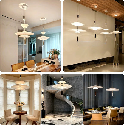 Vibia Flamingo Pendant Lamp – Minimalist Designer UFO Light for Dining & Bar Spaces