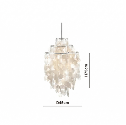 Verpan Fun Chandelier Replica – A Vintage Mother of Pearl Masterpiece