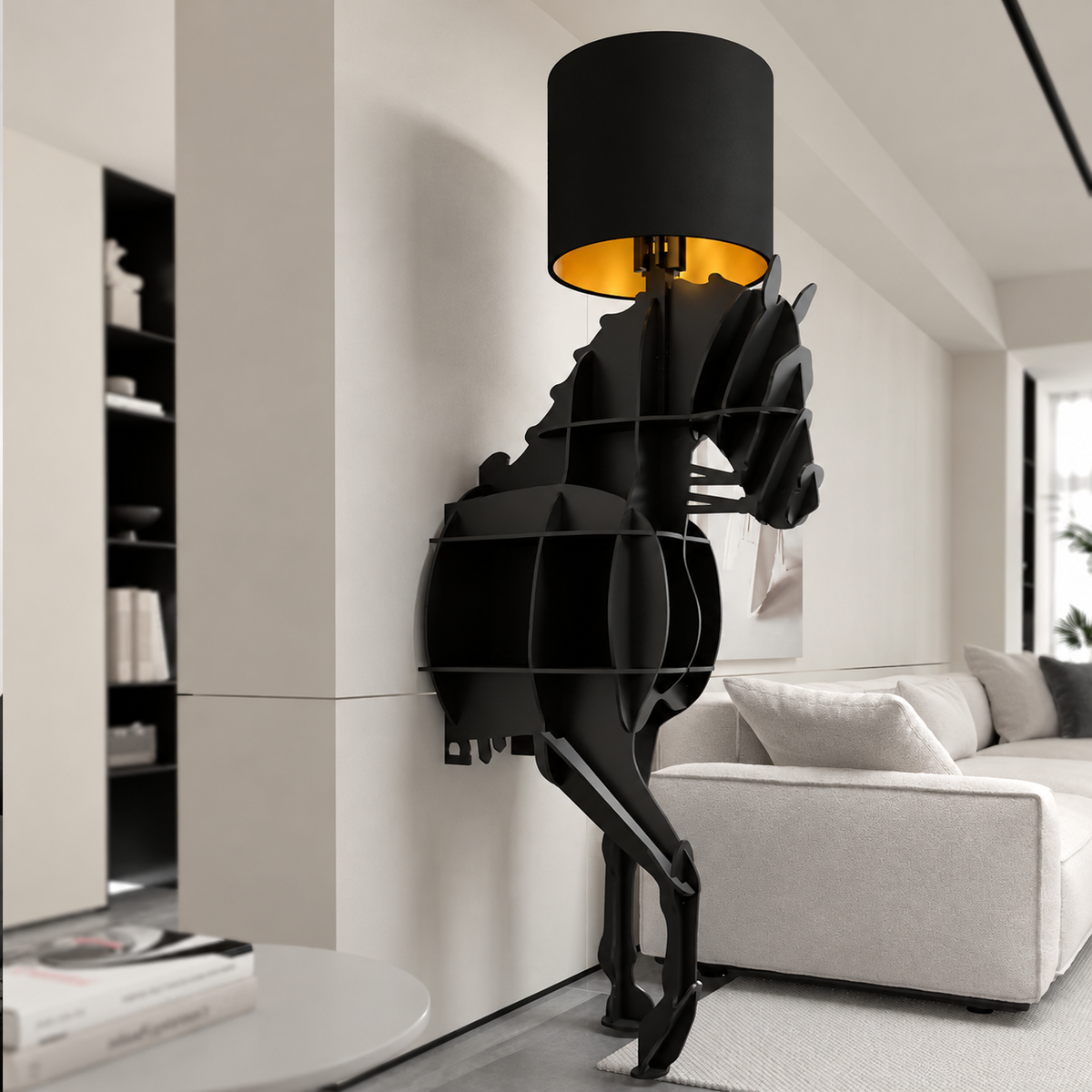 Italian-Style Display Cabinet – Elegant Room Divider for Modern Entryways