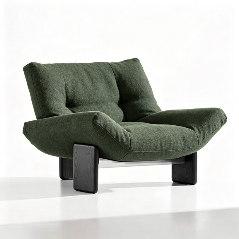 Cassina Emmi Armchair by Minotti – Modern Elegance & Curvaceous Design