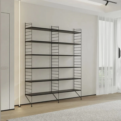 String Original Wall System – Modular, Adjustable & Wall-Mounted Shelving
