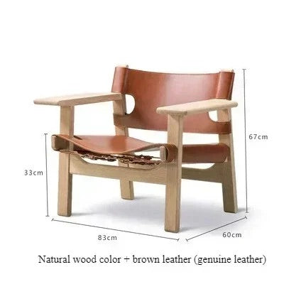 Timeless Allure – Spanish Hunting Rattan Lounge Chair
