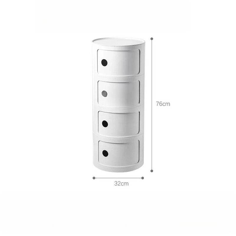 Componibili Round Cabinet Replica – Nordic Modular Storage for Modern Spaces