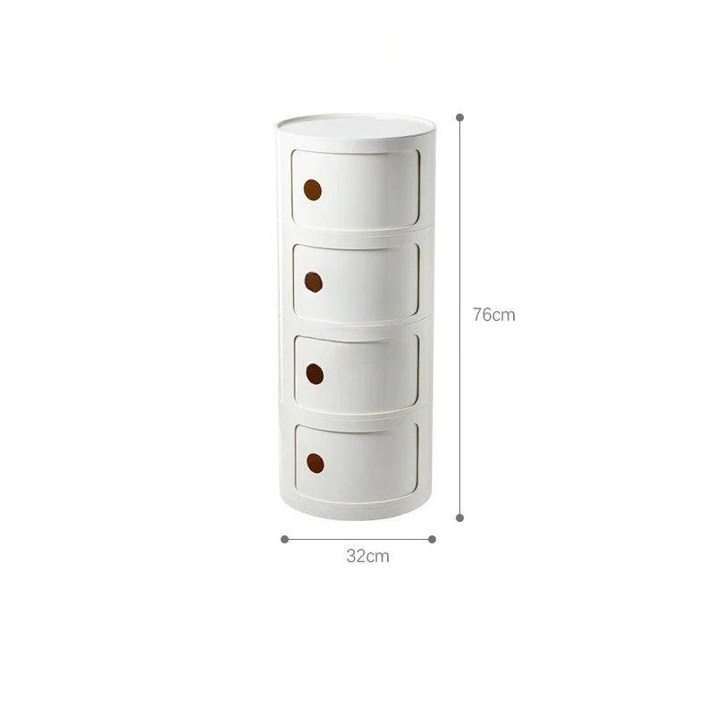 Componibili Round Cabinet Replica – Nordic Modular Storage for Modern Spaces