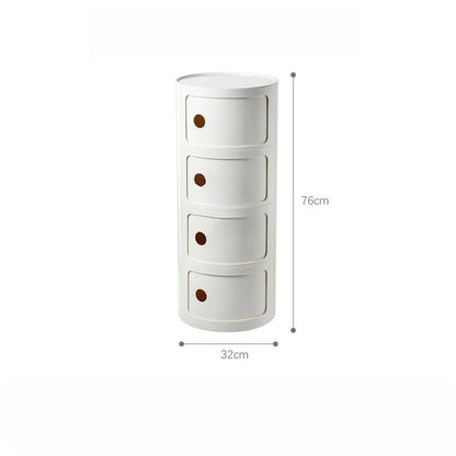 Componibili Round Cabinet Replica – Nordic Modular Storage for Modern Spaces