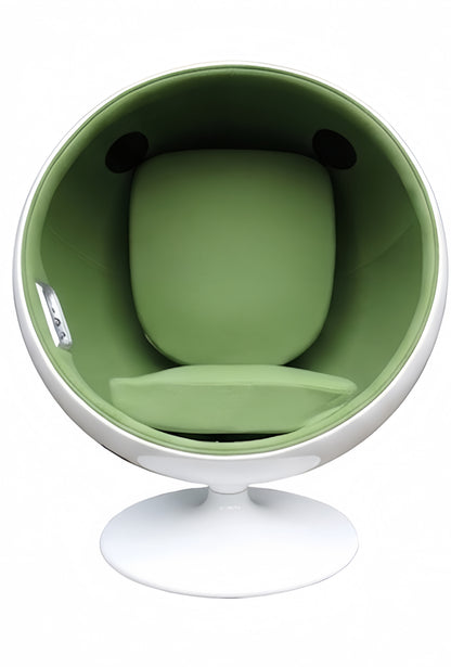 Eero Aarnio Ball Chair – Space Age Fiberglass Swivel Pod Chair