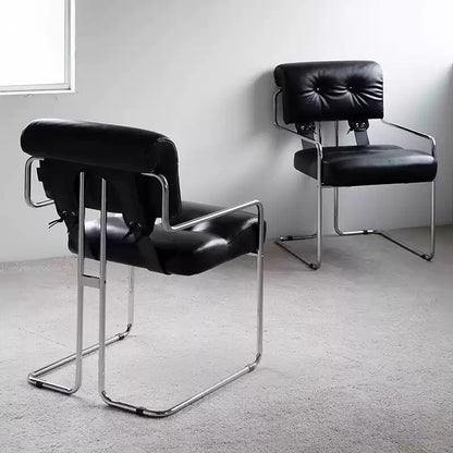 Tucroma Chair – Vintage Genuine Leather Dining & Study Chair
