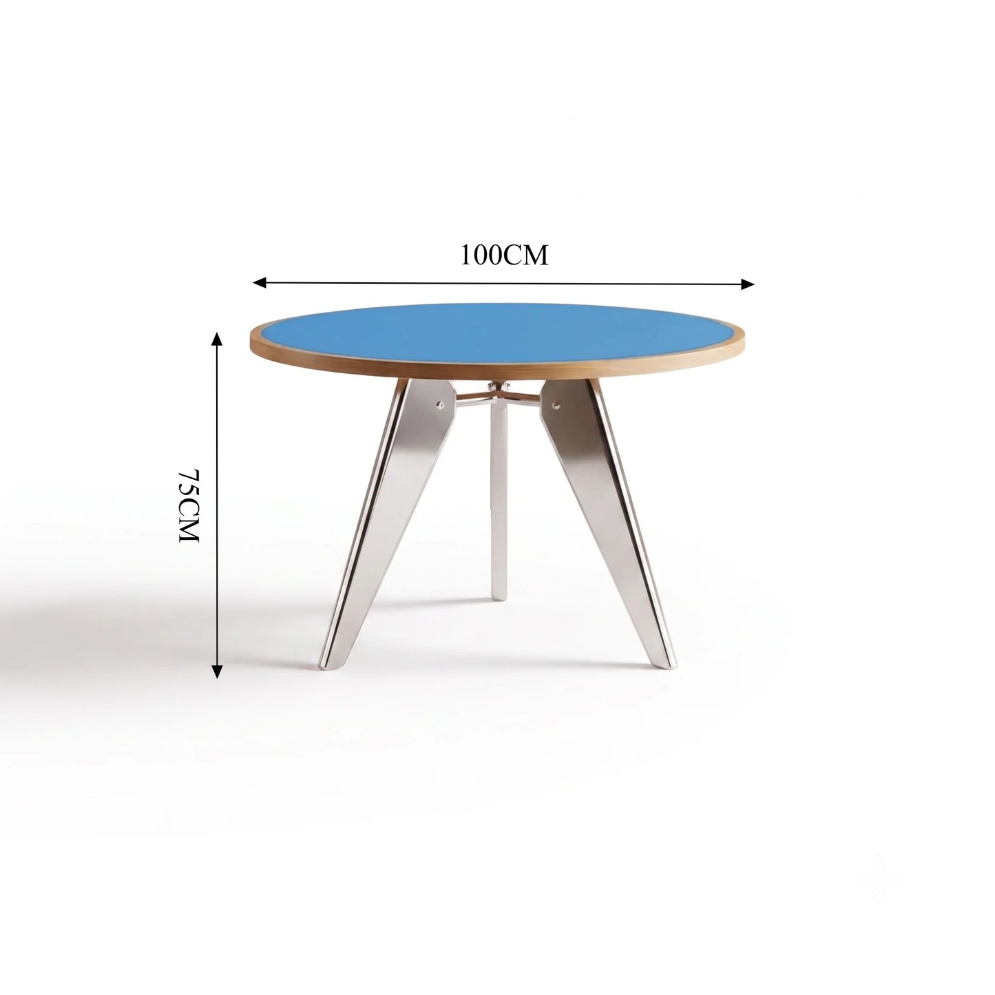 Mid-Century Bauhaus Round Table — Timeless Design & Elegance for Compact Spaces
