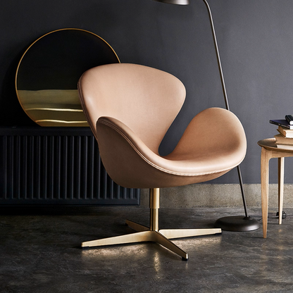 Swan Chair-An Elegant Swan Dwelling Indoors