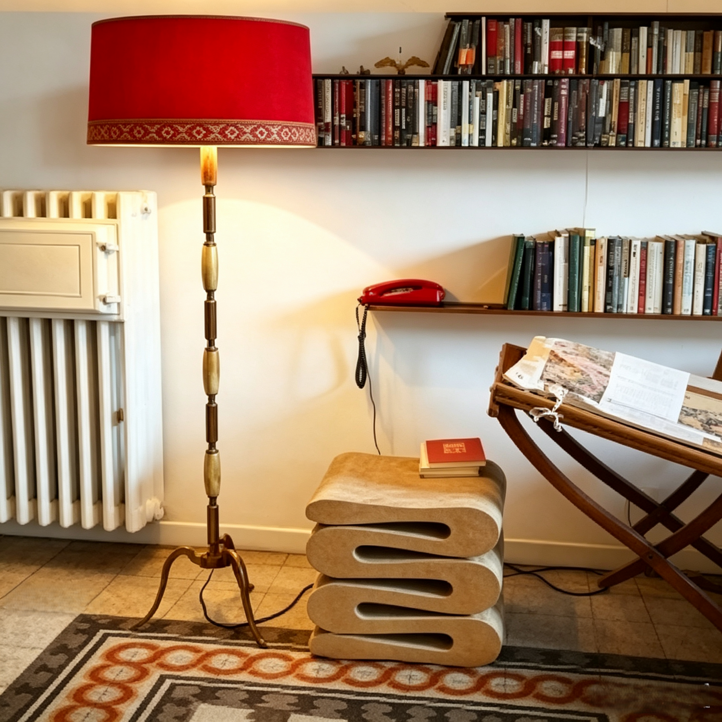 Corrugated Cardboard Wiggle Chair — A Creative Fusion of Eco-Design and Modern Form