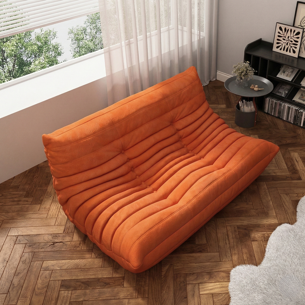 Sofá icónico Togo de dos plazas: el estilo de salón definitivo 