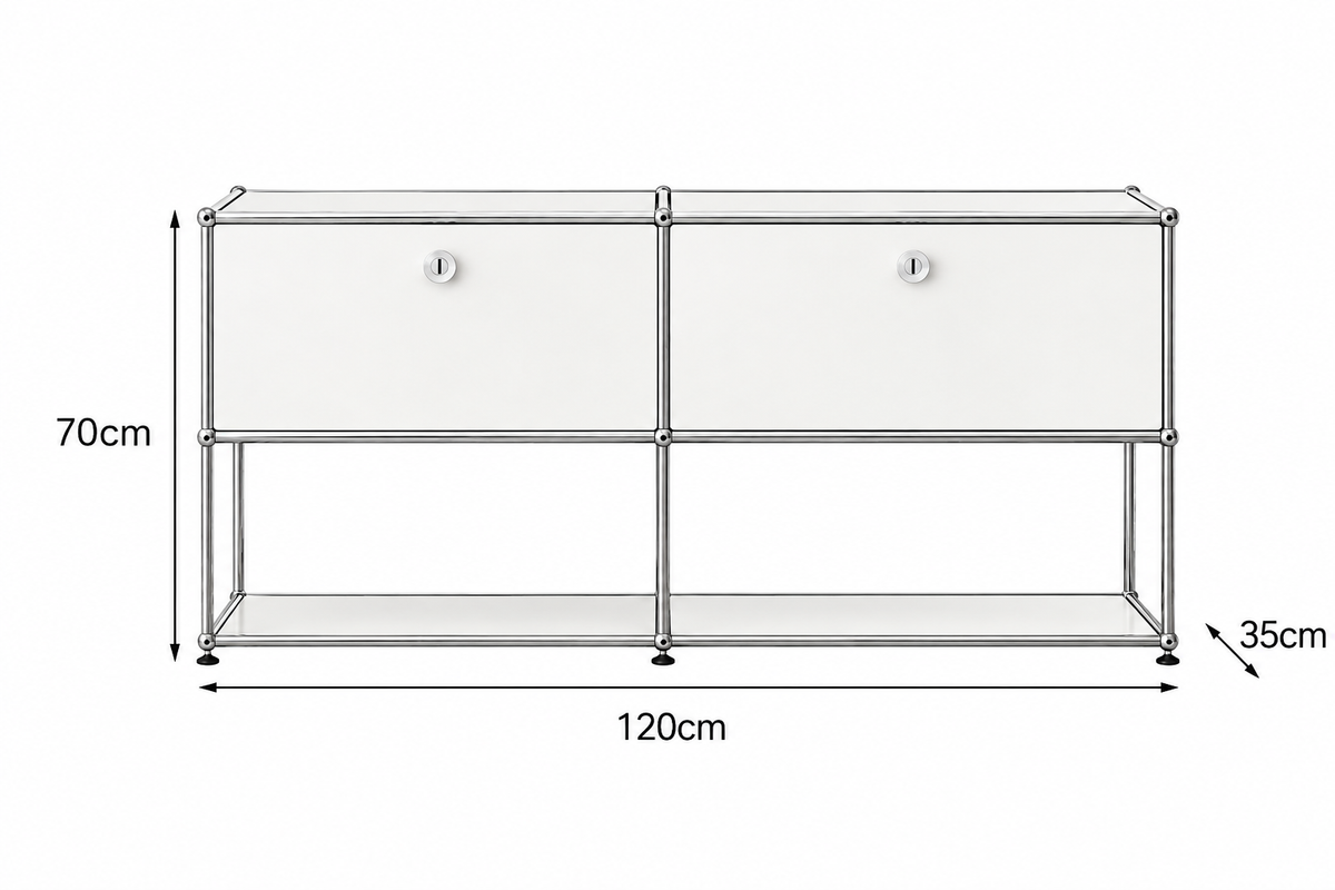 USM TV Cabinet – Timeless Design Meets Smart Storage