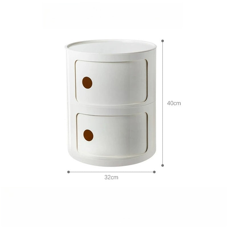 Componibili Round Cabinet Replica – Nordic Modular Storage for Modern Spaces