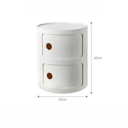 Componibili Round Cabinet Replica – Nordic Modular Storage for Modern Spaces