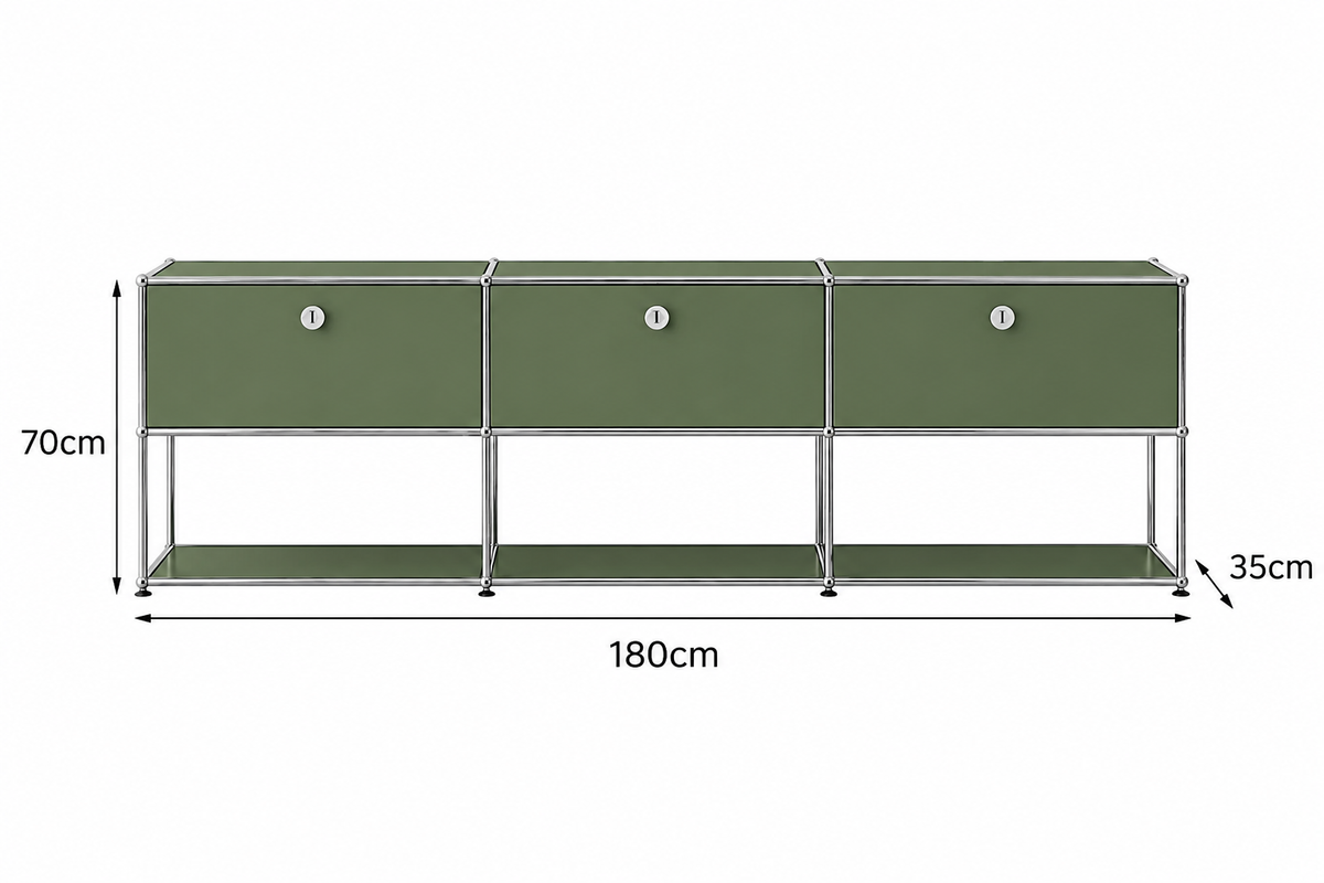 USM TV Cabinet – Timeless Design Meets Smart Storage