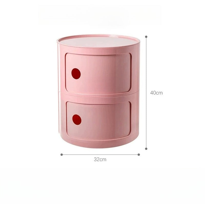 Componibili Round Cabinet Replica – Nordic Modular Storage for Modern Spaces