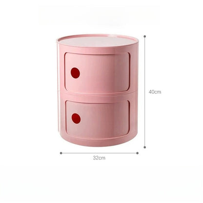 Componibili Round Cabinet Replica – Nordic Modular Storage for Modern Spaces