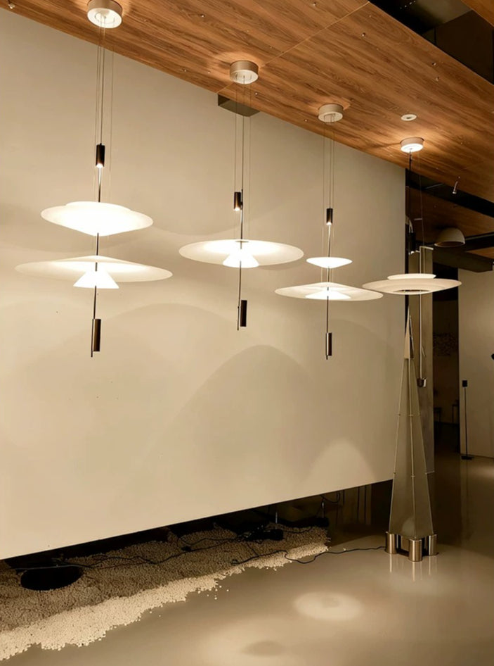 Vibia Flamingo Pendant Lamp – Minimalist Designer UFO Light for Dining & Bar Spaces