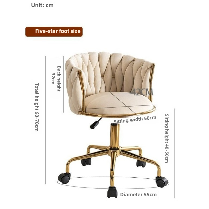 Elegant Vanity & Salon Chair