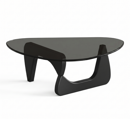 Glass Wood Coffee Table – Strong, Sleek, and Space-Smart