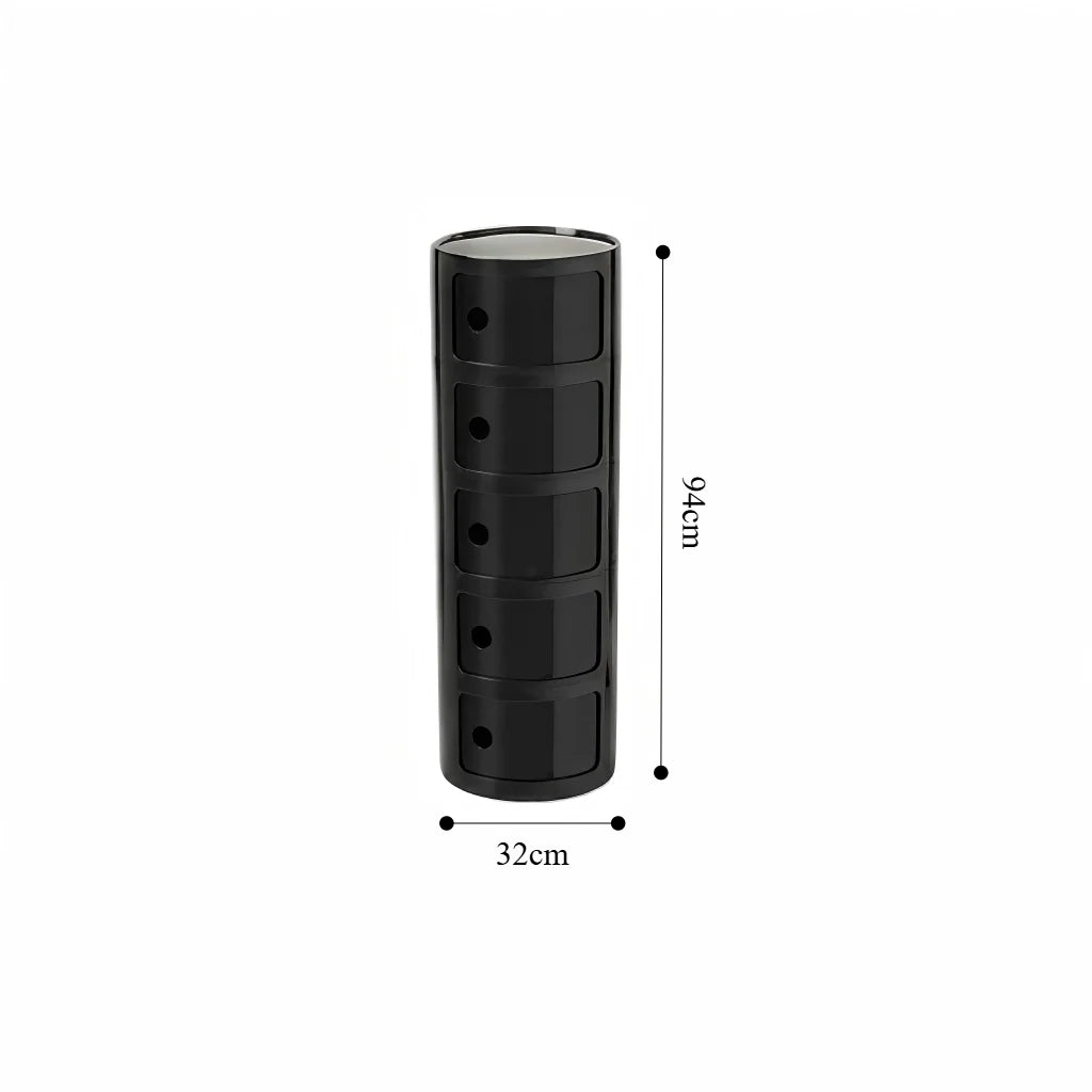 Componibili Round Cabinet Replica – Nordic Modular Storage for Modern Spaces