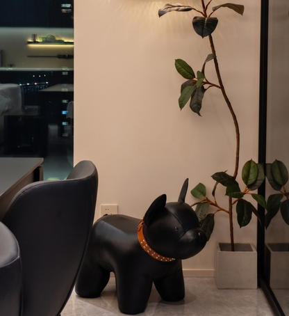 Modern Dog Shoe Bench – Sculptural Home Seating