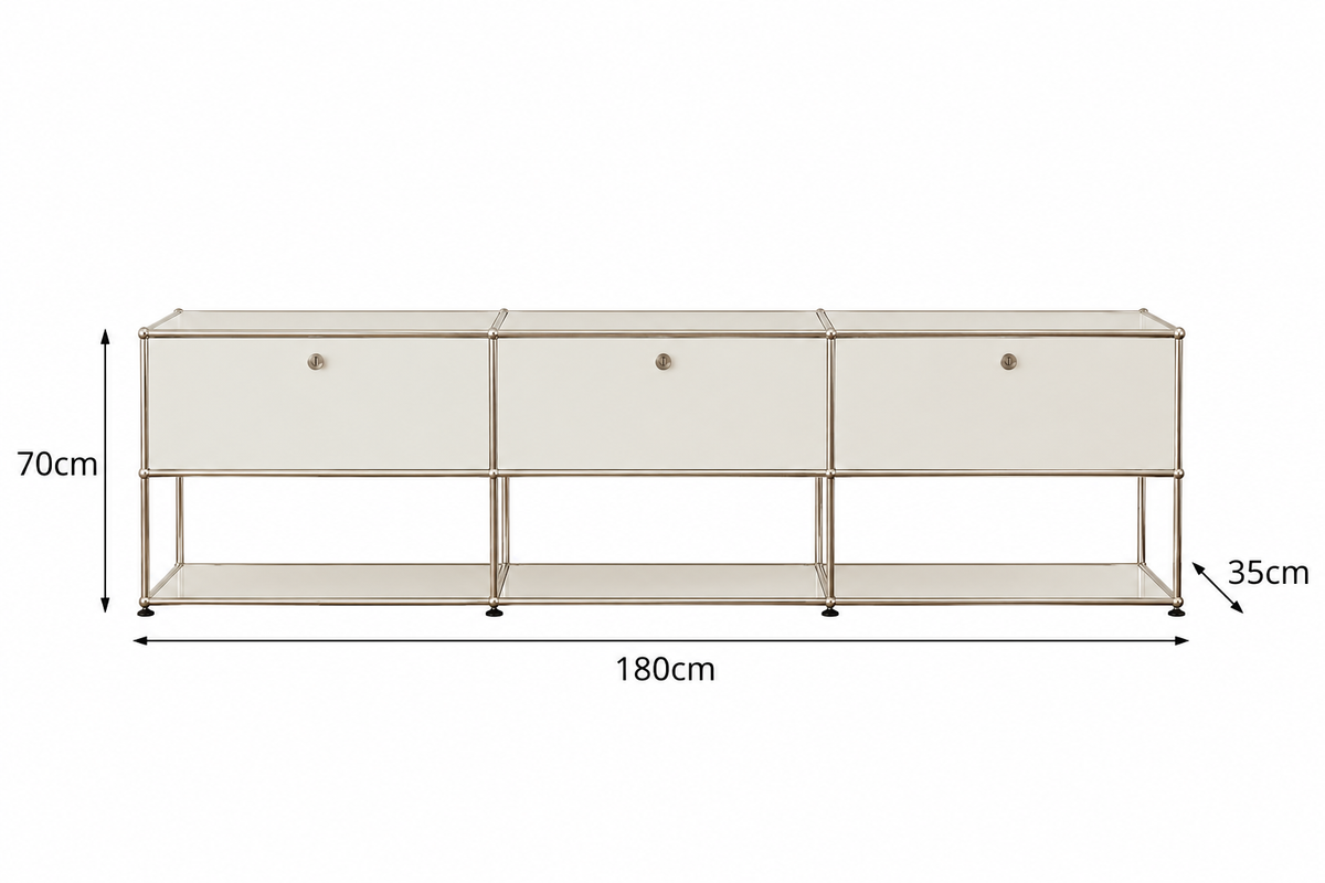 USM TV Cabinet – Timeless Design Meets Smart Storage