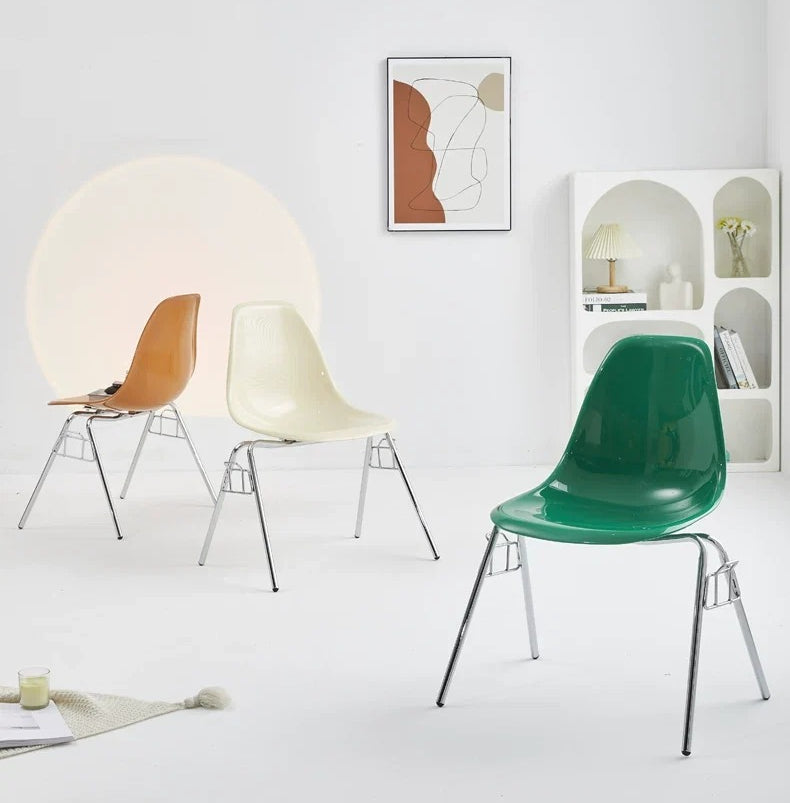 Eames Style Dining Chair — Timeless Retro Charm for Home & Cafe