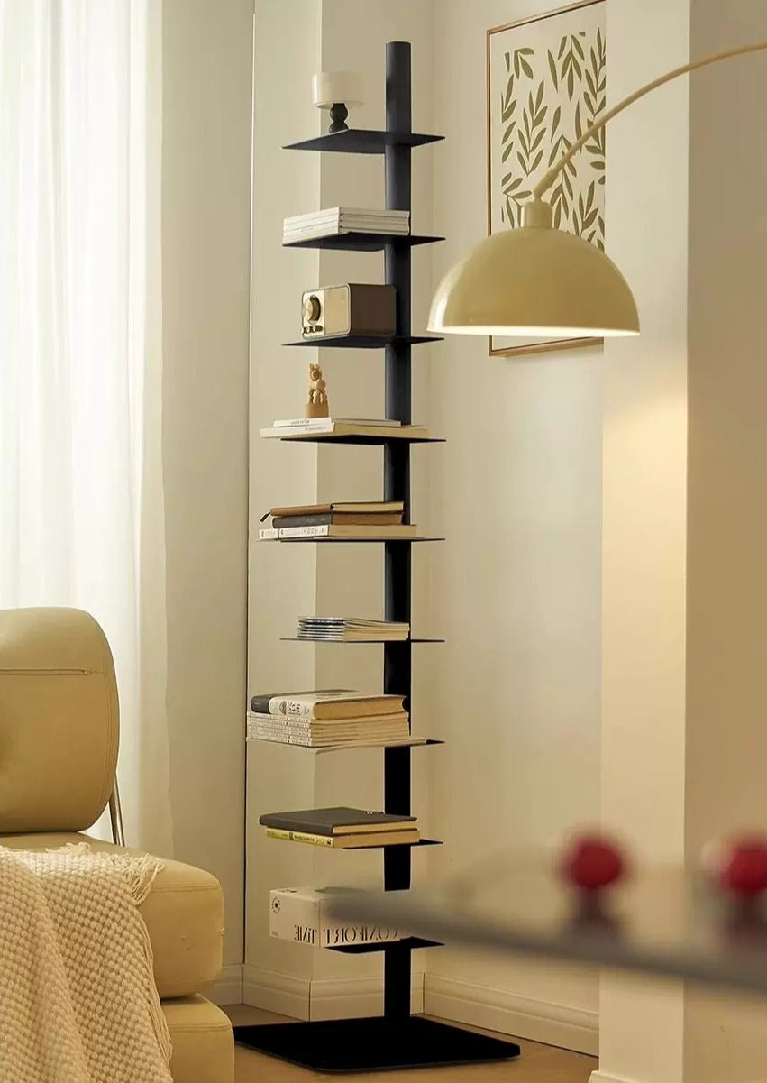Rotating Invisible Bookshelf — Creative Minimalist Design for Modern Storage & Display