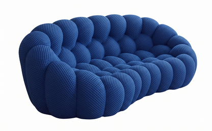 Designer-Style Curved Bubble Sofa – Modern Art Statement Piece