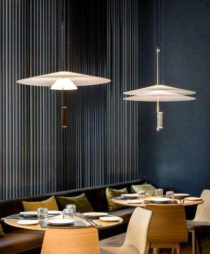 Vibia Flamingo Pendant Lamp – Minimalist Designer UFO Light for Dining & Bar Spaces