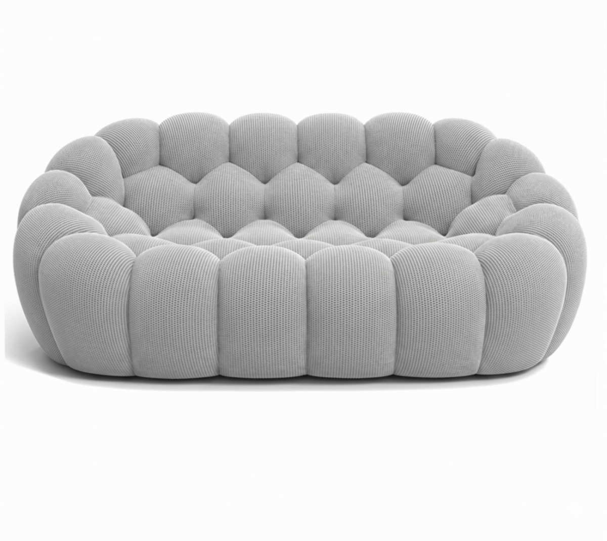 Designer-Style Curved Bubble Sofa – Modern Art Statement Piece