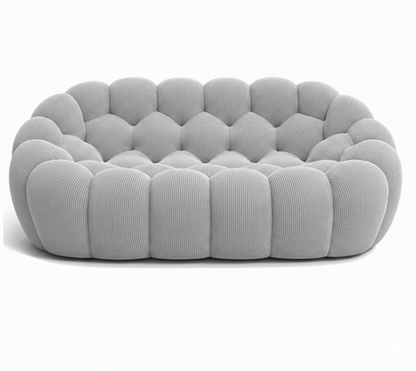 Designer-Style Curved Bubble Sofa – Modern Art Statement Piece