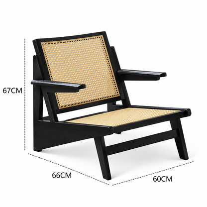 Chandigarh Chair Replica - Mid-Century Lounge Chair