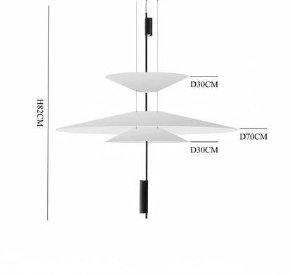 Vibia Flamingo Pendant Lamp – Minimalist Designer UFO Light for Dining & Bar Spaces