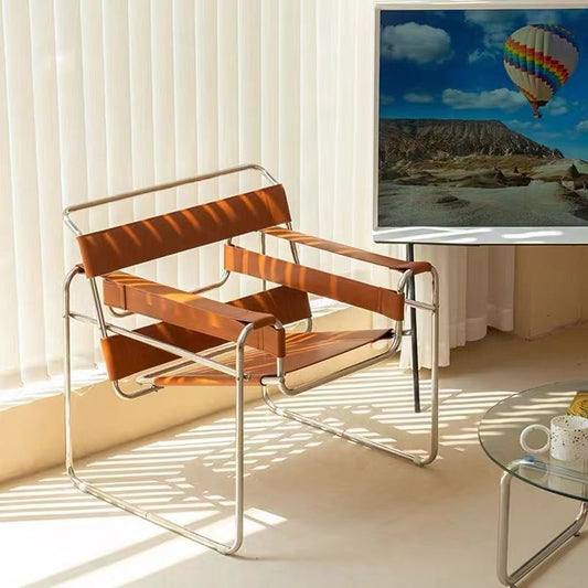 Modernist One-Piece Frame Wassily Chair Reproduction