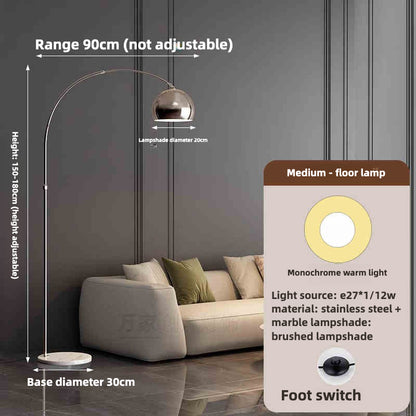 Illuminate with Elegance – Modern Arc Floor Lamp