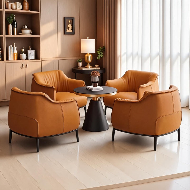 Jean-Marie Massaud–Inspired Lounge Chair – Sculptural Curves & Modern Elegance
