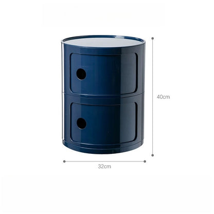Componibili Round Cabinet Replica – Nordic Modular Storage for Modern Spaces