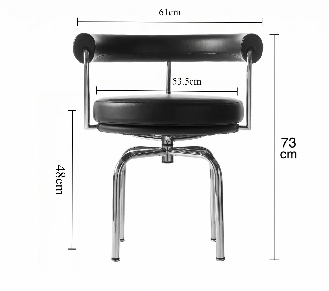 LC7 Chair-An Industrial-Style Concerto of Steel and Leather