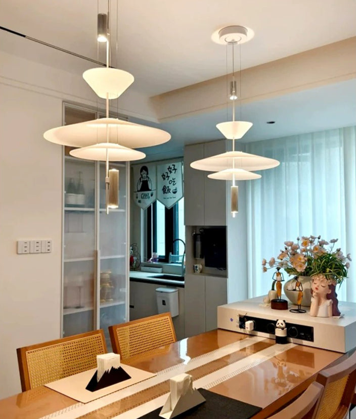 Vibia Flamingo Pendant Lamp – Minimalist Designer UFO Light for Dining & Bar Spaces